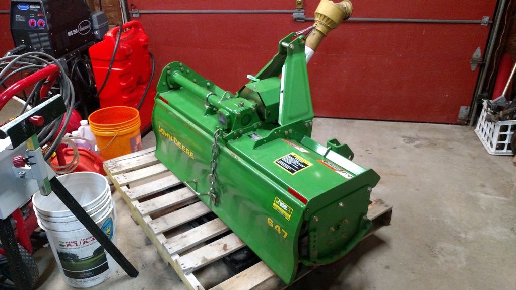 Another Addition John Deere 647 Rotary Tiller My Tractor Forum